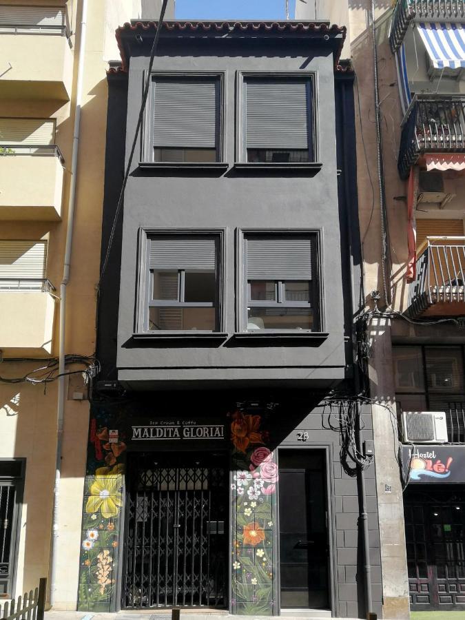 Encanto En El Centro De Alicante Exteriör bild